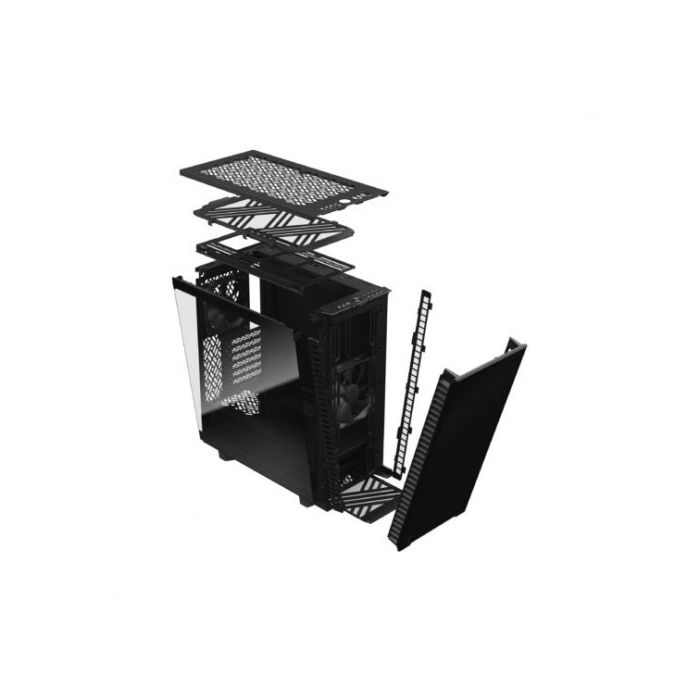 Fractal Design Caja Define 7 Compact, Black Tg Dark Tint (FD-C-DEF7C-02) 24