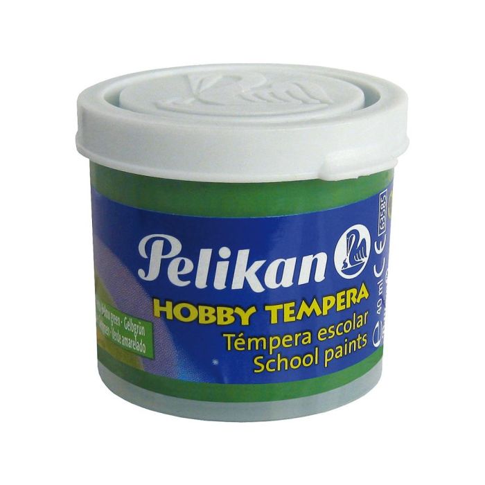 Tempera Hobby 40 Cc Verde Amarillo -N.155 6 unidades 2