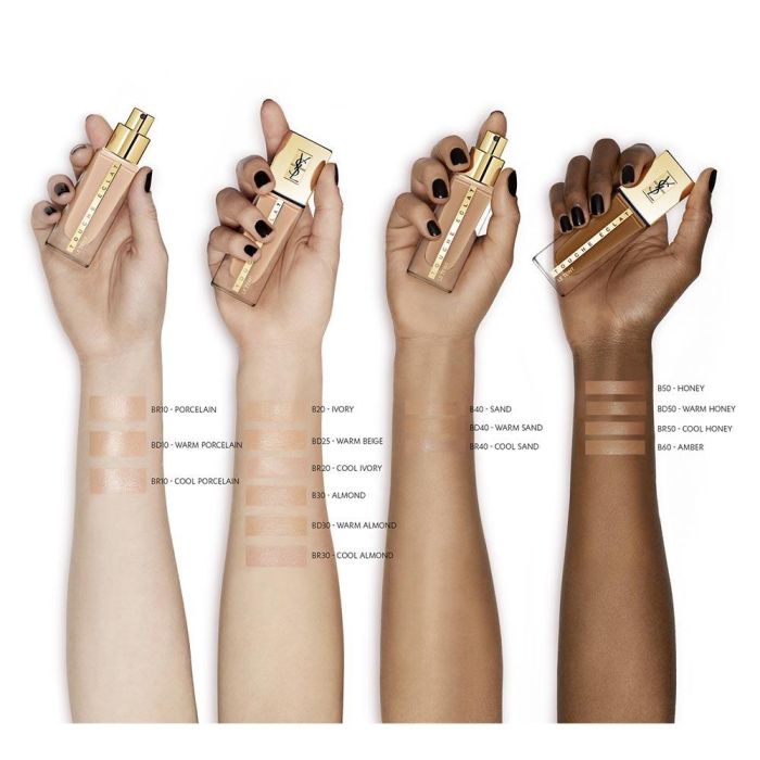 Touche éclat le teint foundation #b60-amber 25 ml 3 Touche éclat le teint foundation #b60-amber 25 ml 3