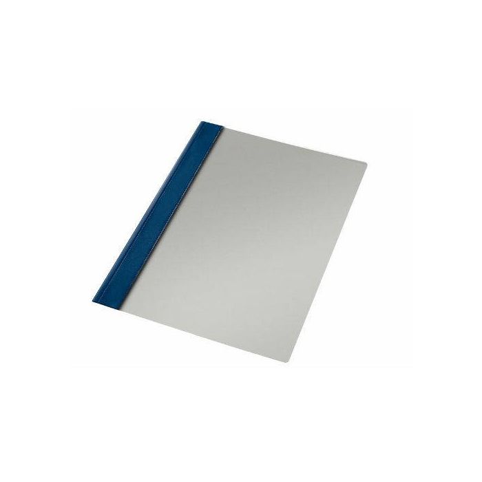 Caja 50 Dosiers Fastener Pvc Formato Folio Color Azul Marino Esselte 13216