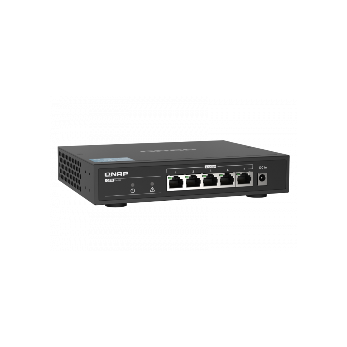 QNAP QSW-1105-5T switch No administrado Gigabit Ethernet (10/100/1000) Negro 3