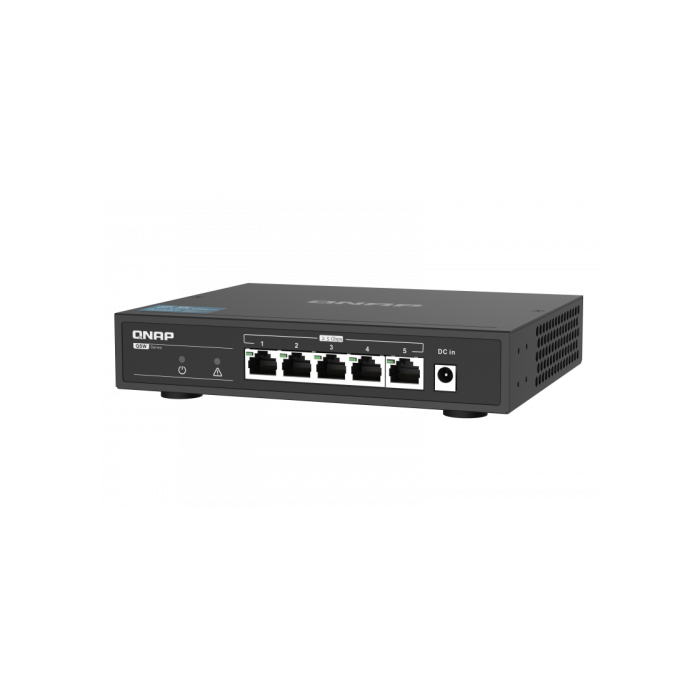 QNAP QSW-1105-5T switch No administrado Gigabit Ethernet (10/100/1000) Negro 4
