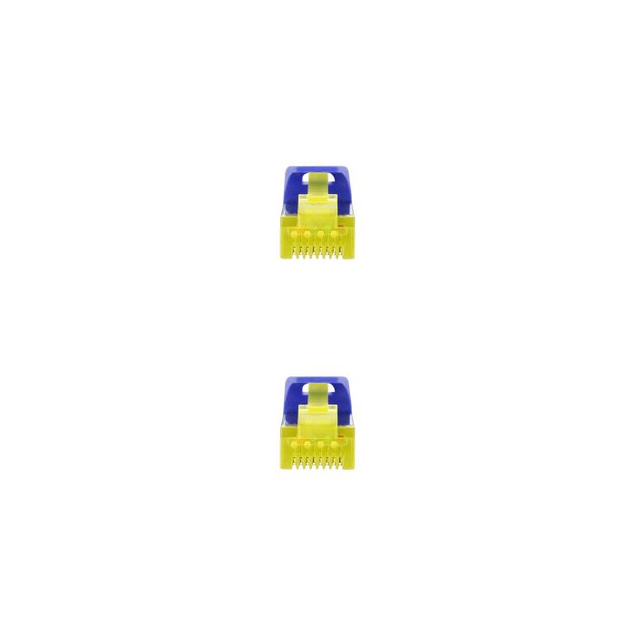 Nanocable Cable de red latiguillo RJ45 LSZH Cat.6A SFTP AWG26, Azul, 0.5m 2