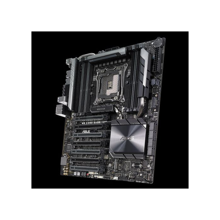 ASUS WS X299 SAGE/10G placa base para servidor y estación de trabajo Intel® X299 LGA 2066 (Socket R4) CEB 4 ASUS WS X299 SAGE/10G placa base para servidor y estación de trabajo Intel® X299 LGA 2066 (Socket R4) CEB 4