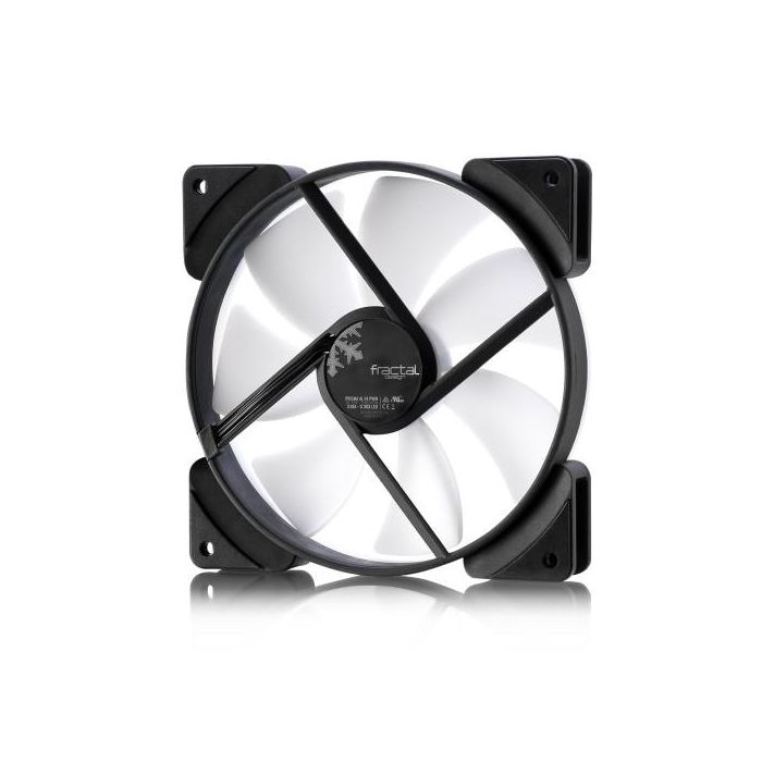 Fractal Design Prisma AL-14 Carcasa del ordenador Ventilador 14 cm Negro, Blanco 10