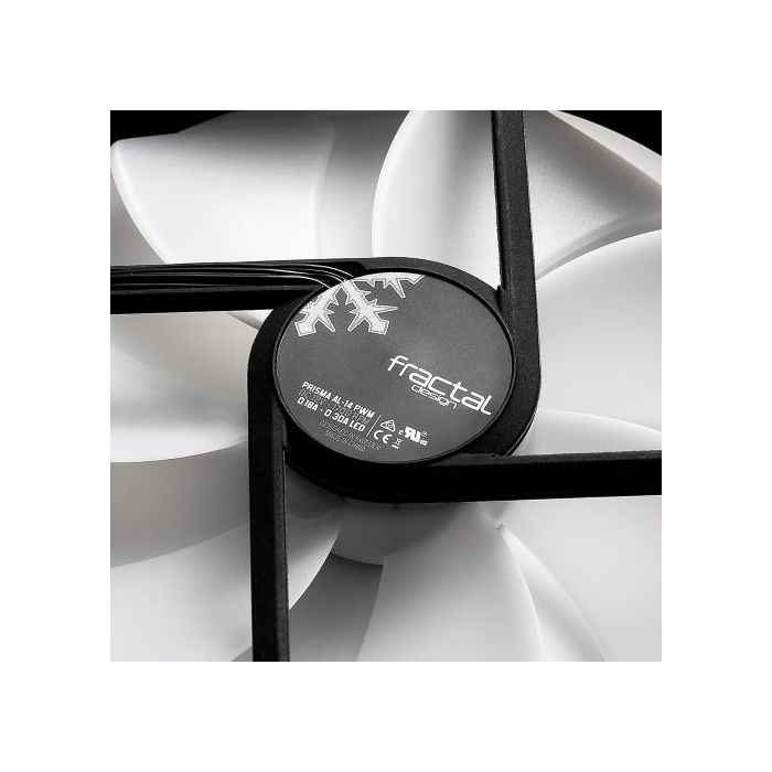 Fractal Design Prisma AL-14 Carcasa del ordenador Ventilador 14 cm Negro, Blanco 11