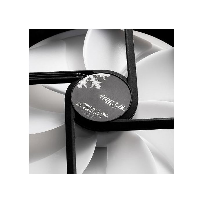 Fractal Design Prisma AL-14 Carcasa del ordenador Ventilador 14 cm Negro, Blanco 9