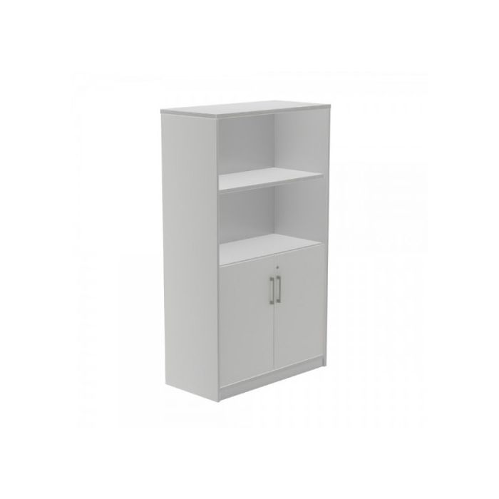 Rocada ARMARIO MEDIO CON PUERTAS BAJAS 156X90X45 ESTRUCTURA ALUMINIO/PUERTAS GRIS 1057AN02V24