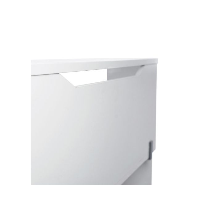 MODULO RECEPCION ALTILLO 160CM BLANCO / BLANCO. MEDIDAS 160X40X30CM. (MESA NO INCLUIDA EN EL PRECIO, SE COMPRA APARTE) ROCADA 5016AW04 3