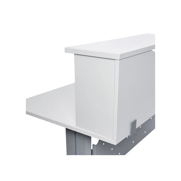 MODULO RECEPCION ALTILLO 160CM BLANCO / BLANCO. MEDIDAS 160X40X30CM. (MESA NO INCLUIDA EN EL PRECIO, SE COMPRA APARTE) ROCADA 5016AW04 4