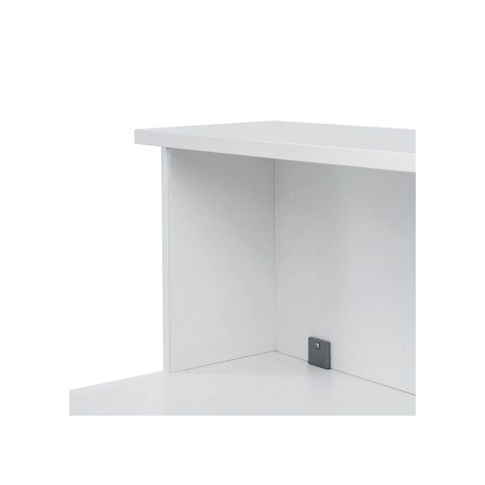 MODULO RECEPCION ALTILLO 200CM BLANCO / BLANCO. MEDIDAS 200X40X30CM. (MESA NO INCLUIDA EN EL PRECIO, SE COMPRA APARTE) ROCADA 5020AW04 2