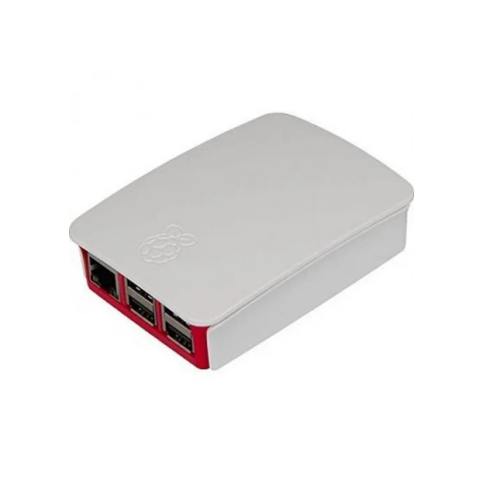 Caja para Raspberry Pi 4, Blanco Raspberry