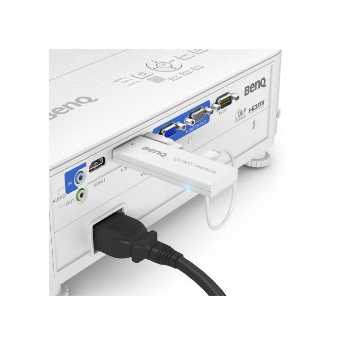 BenQ MU613 Videoproyector 4000 Lúmenes ANSI DLP WUXGA (1920x1200) Proyector para Escritorio Blanco