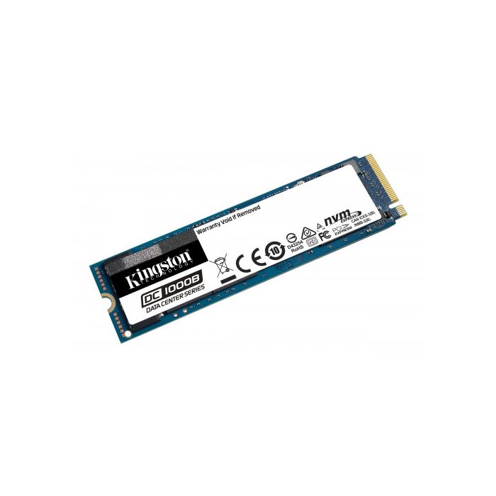 Kingston Technology DC1000B M.2 480 GB PCI Express 3.0 3D TLC NAND NVMe 1