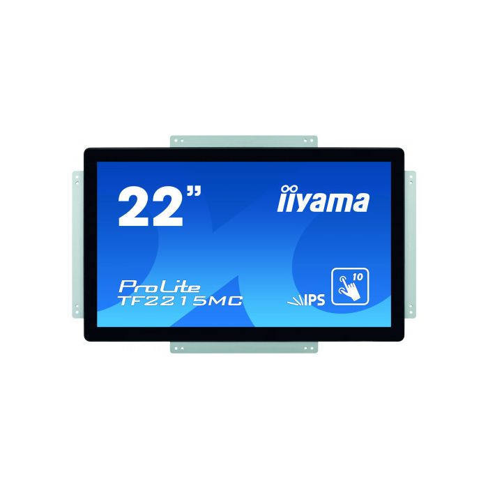iiyama ProLite TF2215MC-B2 monitor pantalla táctil 54,6 cm (21.5") 1920 x 1080 Pixeles Negro Multi-touch Multi-usuario 2