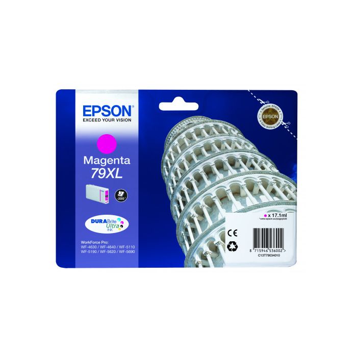 Epson Tower of Pisa Cartucho 79XL magenta