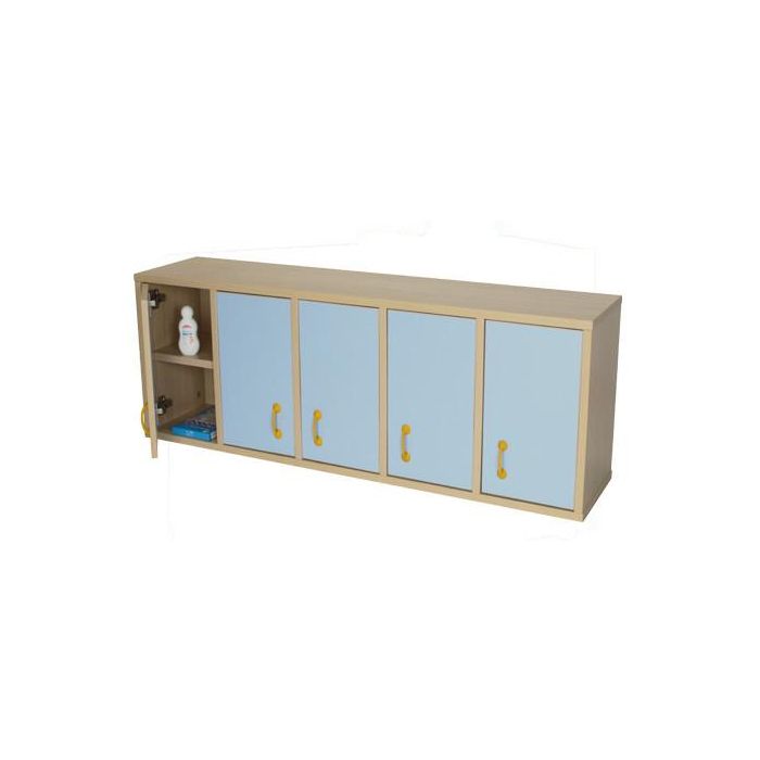 Mobeduc Mueble Casillero 10 Casillas con Puerta en Haya 600712HS18