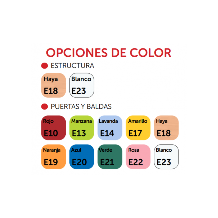 Perchero En Linea, 4 Perchas Colores Haya Mobeduc 600646/4H18 2 Perchero En Linea, 4 Perchas Colores Haya Mobeduc 600646/4H18 2