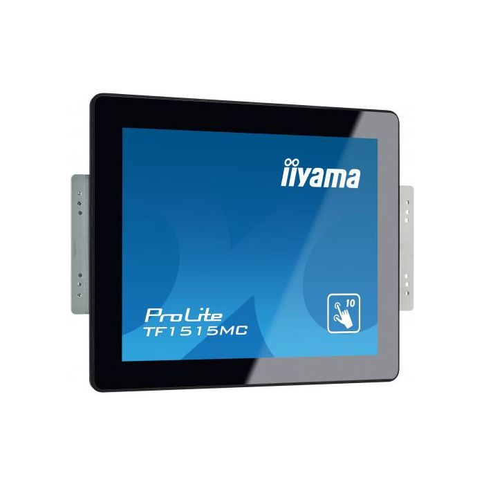 iiyama ProLite TF1515MC-B2 monitor pantalla táctil 38,1 cm (15") 1024 x 768 Pixeles Negro Multi-touch 3