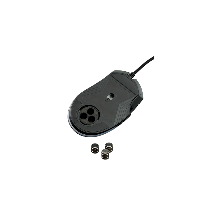 G-Lab Illuminated Rgb Gaming Mouse - 12000 Dpi - Software - Grey (KULT-NITROGEN-CORE) 1