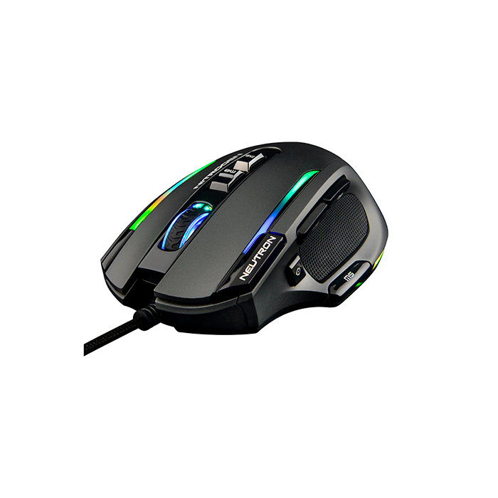 THE G-LAB Illuminated Gaming Mouse - 7200 Dpi - Software - Extra Weights (Kult-Nitrogen-Neutron) 1