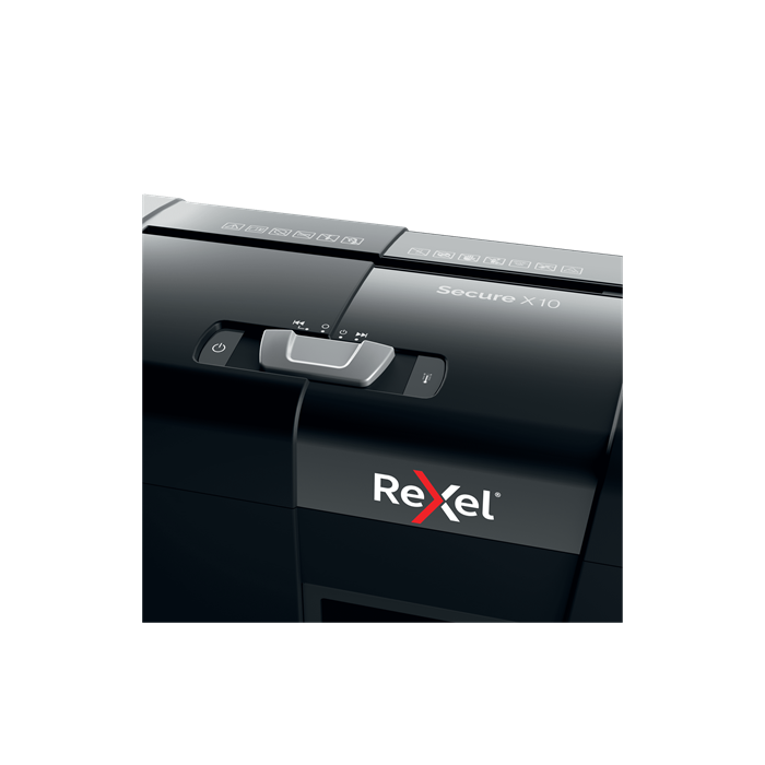 Rexel Secure X10 triturador de papel Corte cruzado 70 dB Negro 5