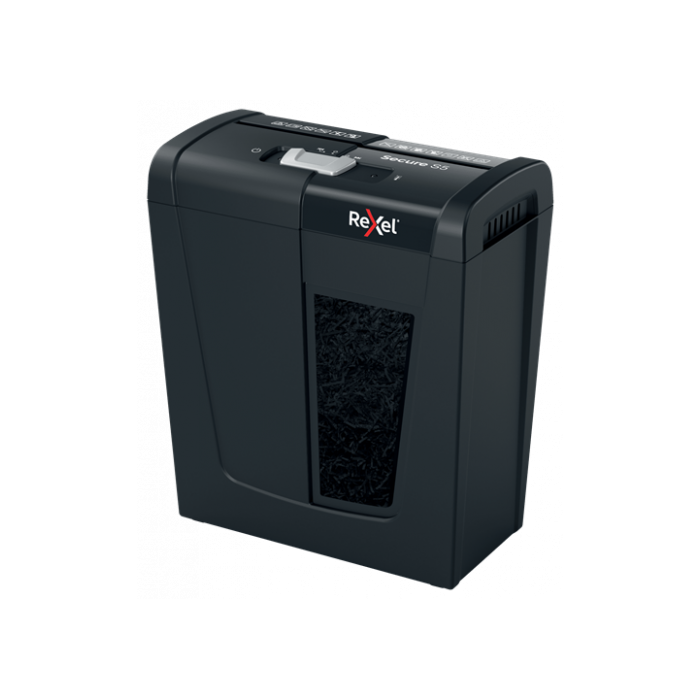 Rexel Secure S5 triturador de papel Corte en tiras 70 dB Negro 3