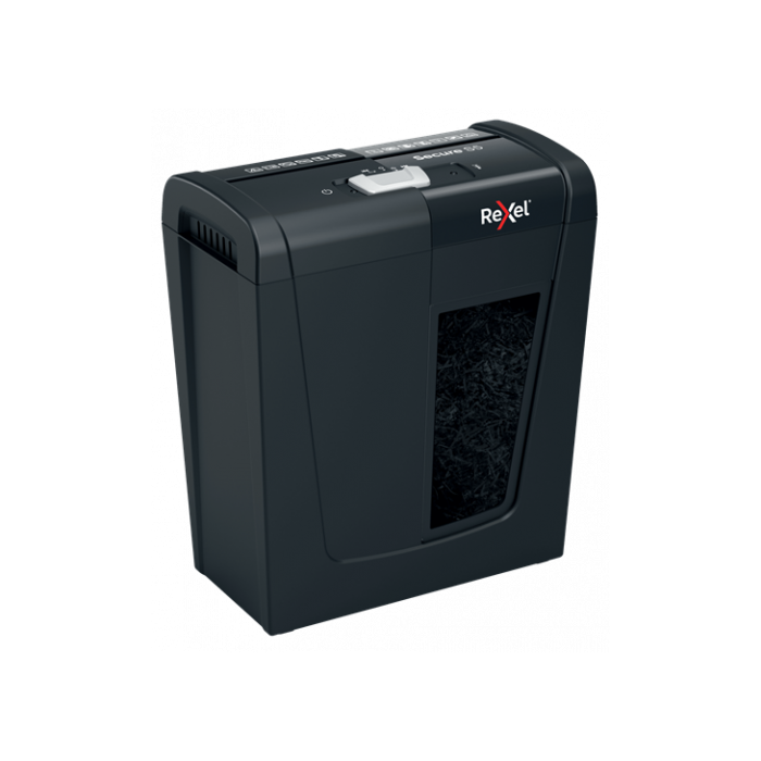 Rexel Secure S5 triturador de papel Corte en tiras 70 dB Negro 4