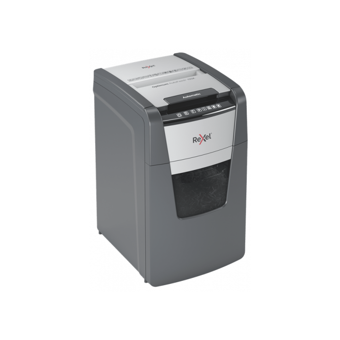 Rexel Optimum AutoFeed+ 150X A triturador de papel Corte cruzado 55 dB 22 cm Negro, Gris 2