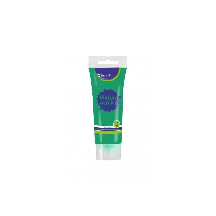 Bote Pintura Acrilica 75 Ml Verde Bismark 328521