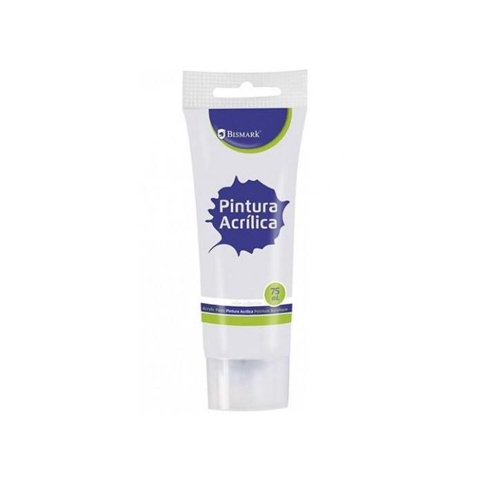 Bote Pintura Acrilica 75 Ml Blanco Bismark 328526