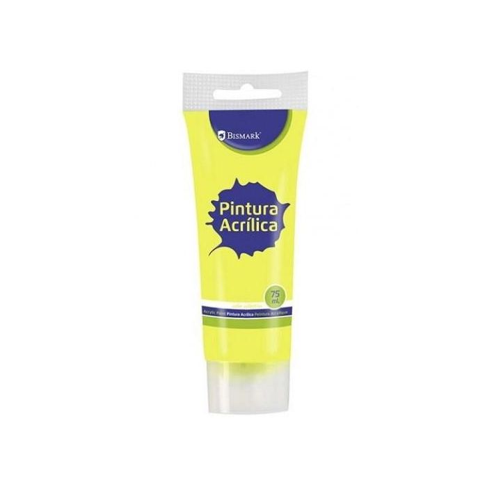 Bote Pintura Acrilica 75 Ml Amarillo Bismark 328527