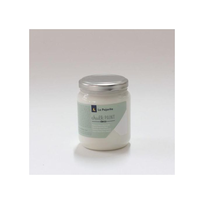 La Pajarita Chalk paint white cotton 0,175 L