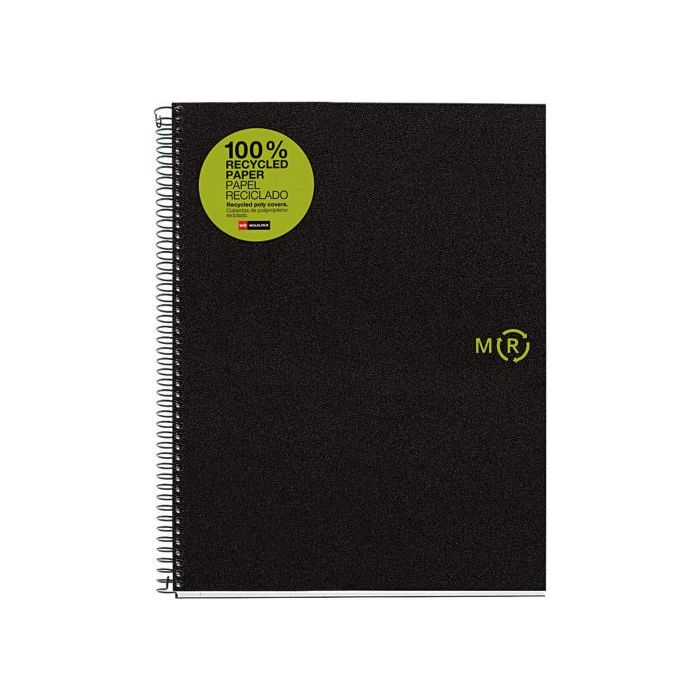 Cuaderno 100% Reciclado Nb-4 A4 120Hojas Tapas Polipropileno Miquelrius 6038 3