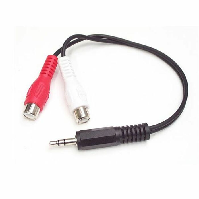 Cables Audio-Video Startech Convertidor Audio 15 cm Minijack 3 5