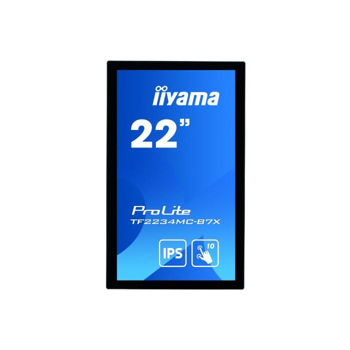 iiyama ProLite TF2234MC-B7X monitor pantalla táctil 54,6 cm (21.5") 1920 x 1080 Pixeles Multi-touch Multi-usuario Negro 1