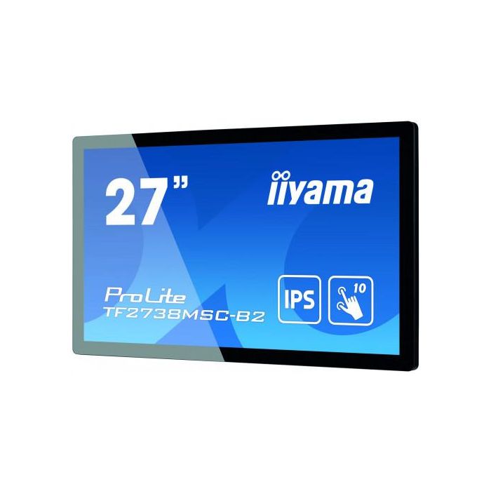 iiyama ProLite TF2738MSC-B2 monitor pantalla táctil 68,6 cm (27") 1920 x 1080 Pixeles Multi-touch Multi-usuario Negro 3