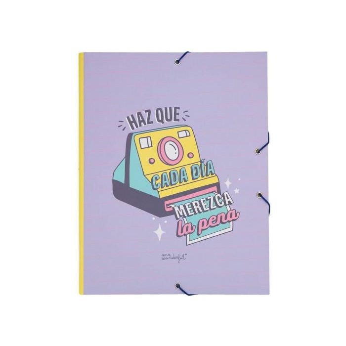 Carpeta Separadora - Haz Que Cada Día Merezca La Pena Mr Wonderful WOA11105ES