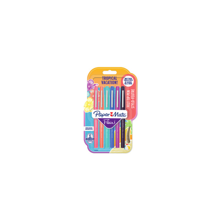Flair M. Tropical Vacation Bl6 Paper Mate 2028906