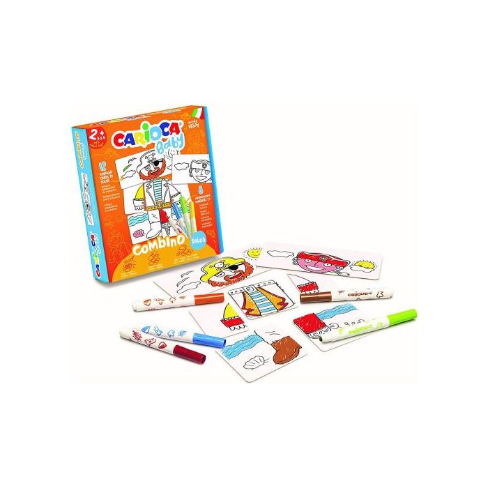 Set Baby Combino 2+ Tales + 8 Rotuladores Carioca 42895 2