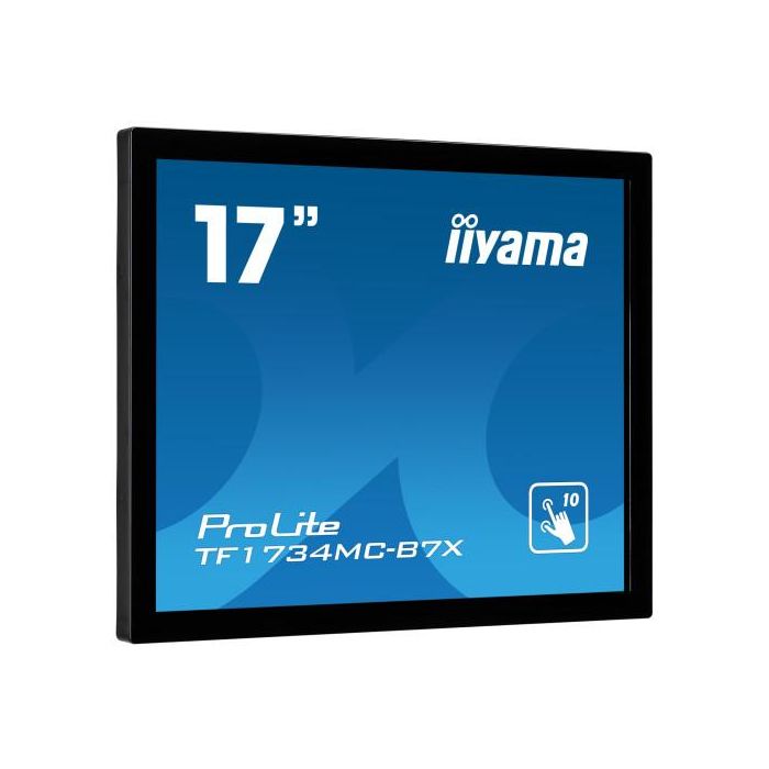 iiyama ProLite TF1734MC-B7X monitor pantalla táctil 43,2 cm (17") 1280 x 1024 Pixeles Multi-touch Negro 1