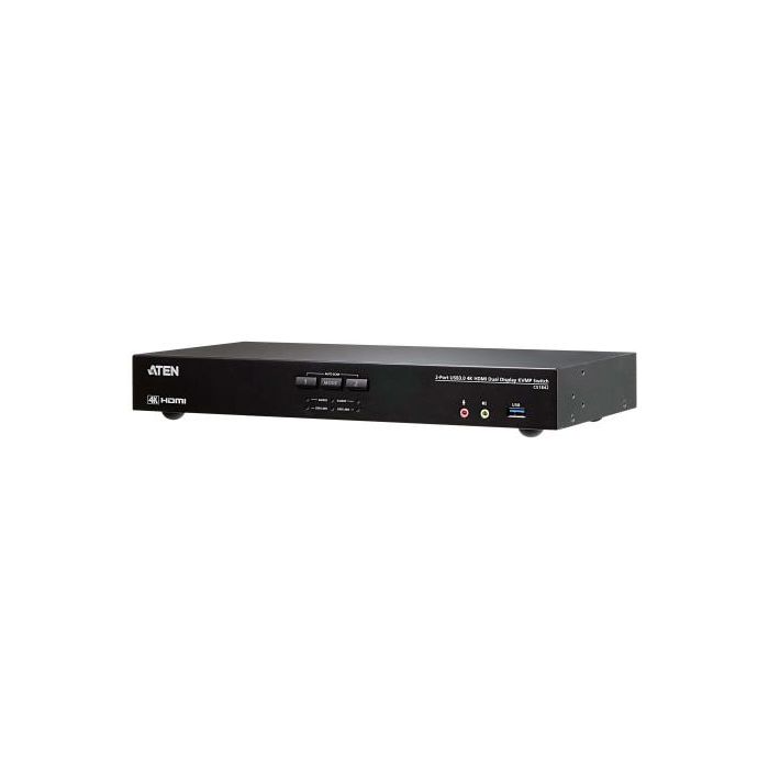 Aten 2-Port USB 3.0 4K HDMI Dual Display KVMP™ Switch Aten 2-Port USB 3.0 4K HDMI Dual Display KVMP™ Switch