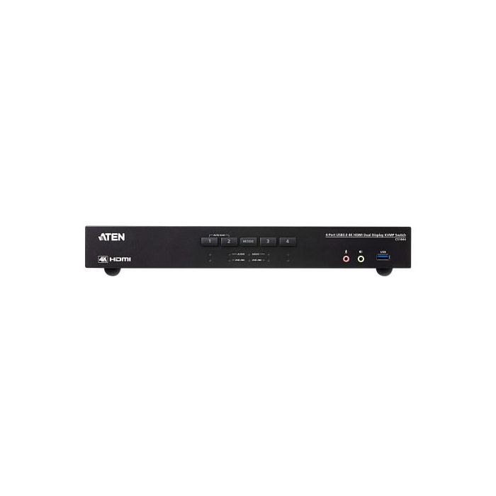 ATEN Switch KVMP™ USB 3.0 4K HDMI para dos pantallas de 4 puertos 2 ATEN Switch KVMP™ USB 3.0 4K HDMI para dos pantallas de 4 puertos 2