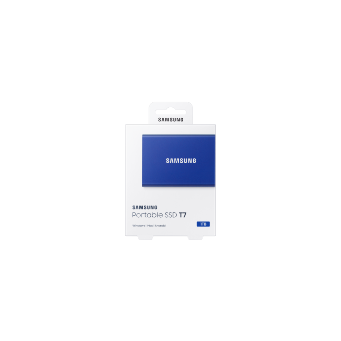 Samsung Portable SSD T7 1000 GB Azul 7