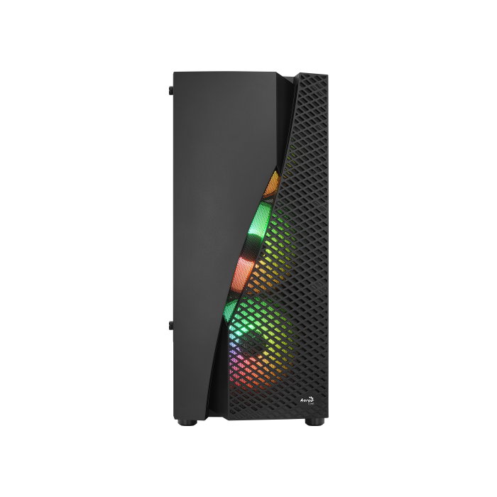 Aerocool WAVEBKV3 Caja PC ATX Cristal Templado 4xVentilador RGB Negro