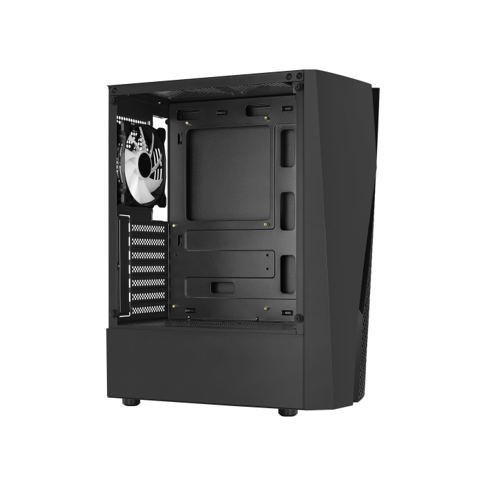 Aerocool WAVEBKV3 Caja PC ATX Cristal Templado 4xVentilador RGB Negro