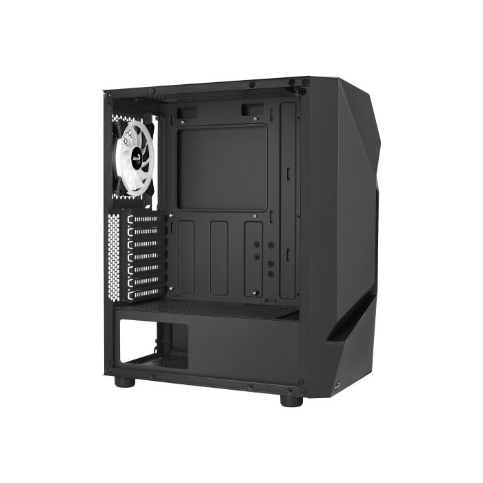 Aerocool SCAPEBKV3 Caja Gaming ATX Frontal RGB LED Cristal Templado 3xVentiladores ARGB Negro 7