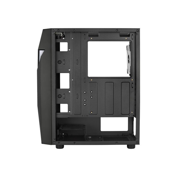 Aerocool SCAPEBKV3 Caja Gaming ATX Frontal RGB LED Cristal Templado 3xVentiladores ARGB Negro 9