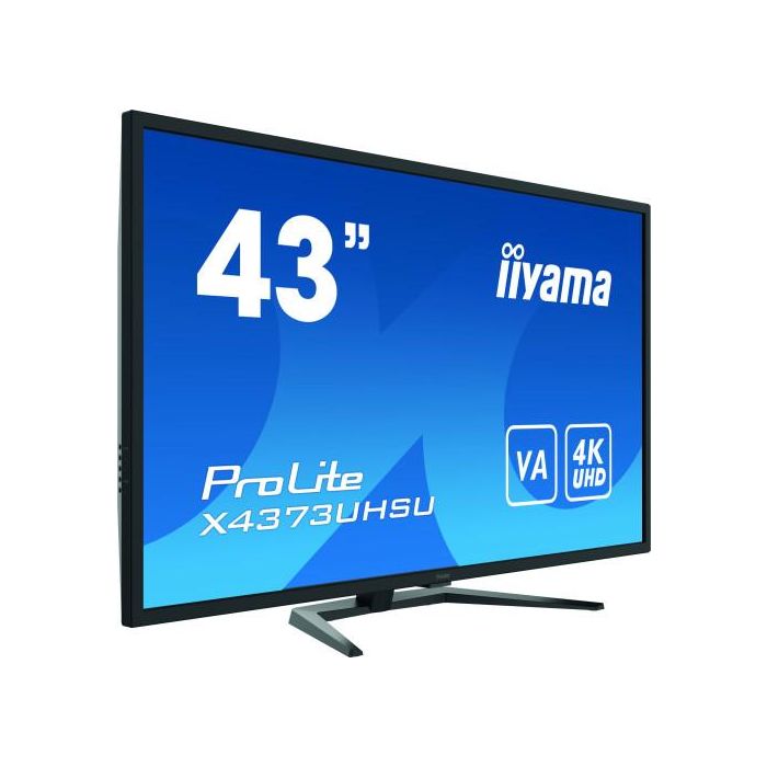 iiyama ProLite X4373UHSU-B1 pantalla para PC 108 cm (42.5") 3840 x 2160 Pixeles 4K Ultra HD Negro 1