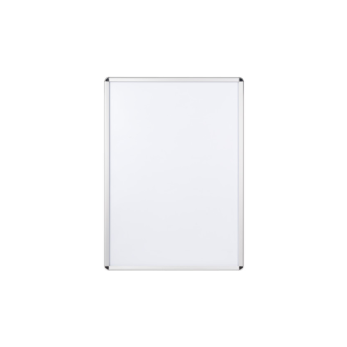 Bi-Office VT610415280 marco para pared Rectángulo Blanco Aluminio